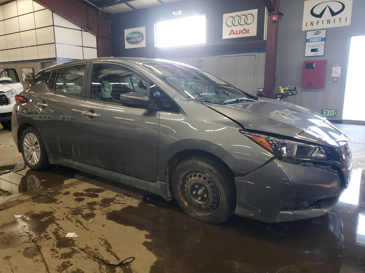 2024 Nissan Leaf VIN 1N4AZ1BV9RC555006 Copart auction photo, all over / vandalism damage thumbnail 4