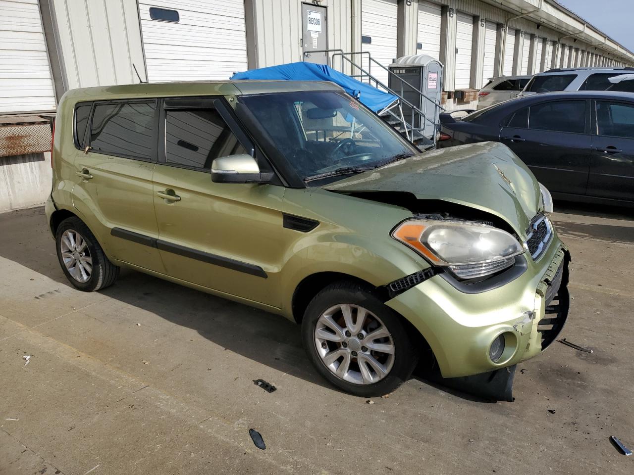 2012 KIA Soul VIN KNDJT2A63C7467399 Copart auction photo, front end / rear end damage thumbnail 4