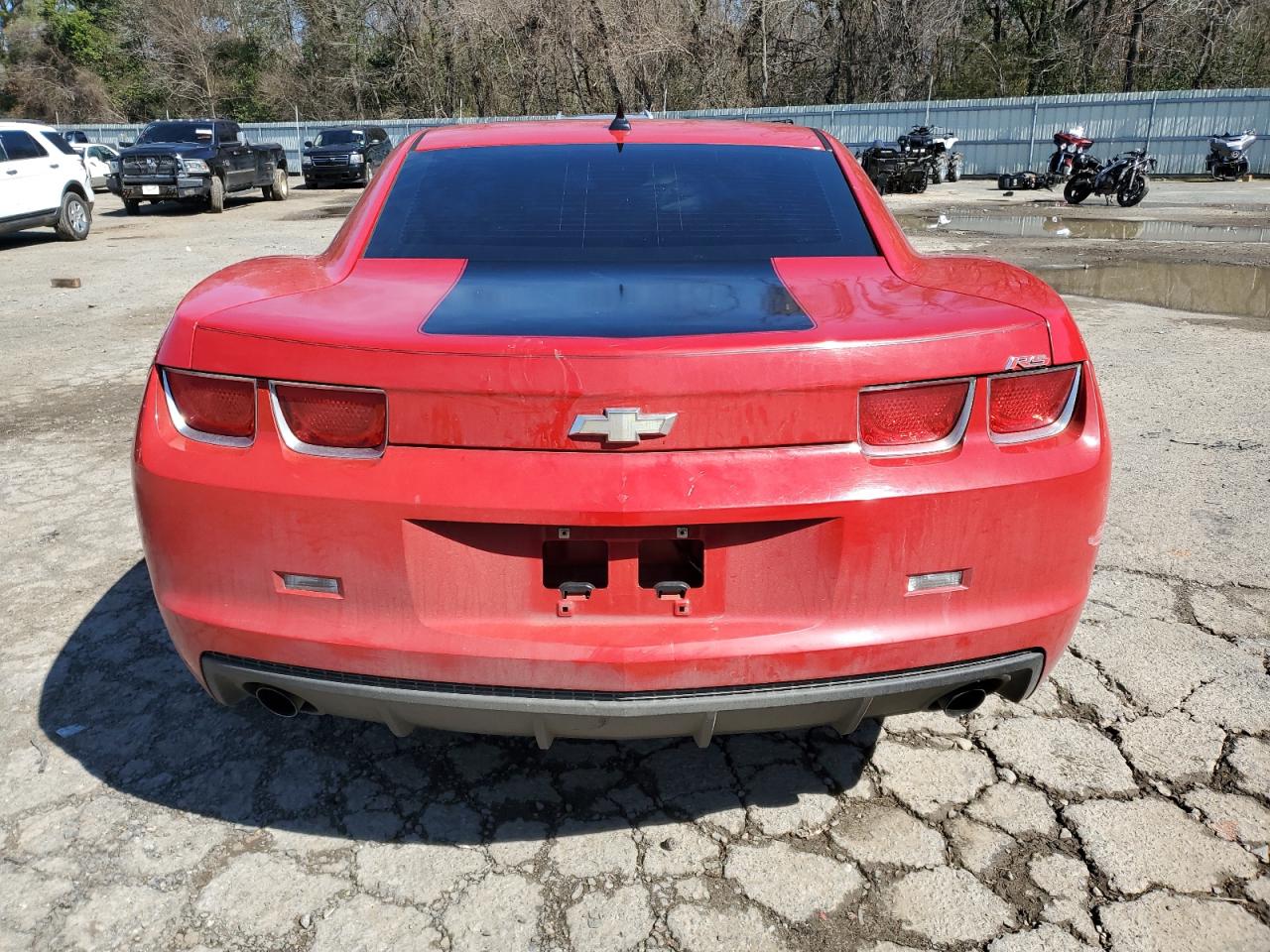 2010 Chevrolet Camaro VIN 2G1FC1EV7A9111544 Copart auction photo, side / rear end damage thumbnail 6