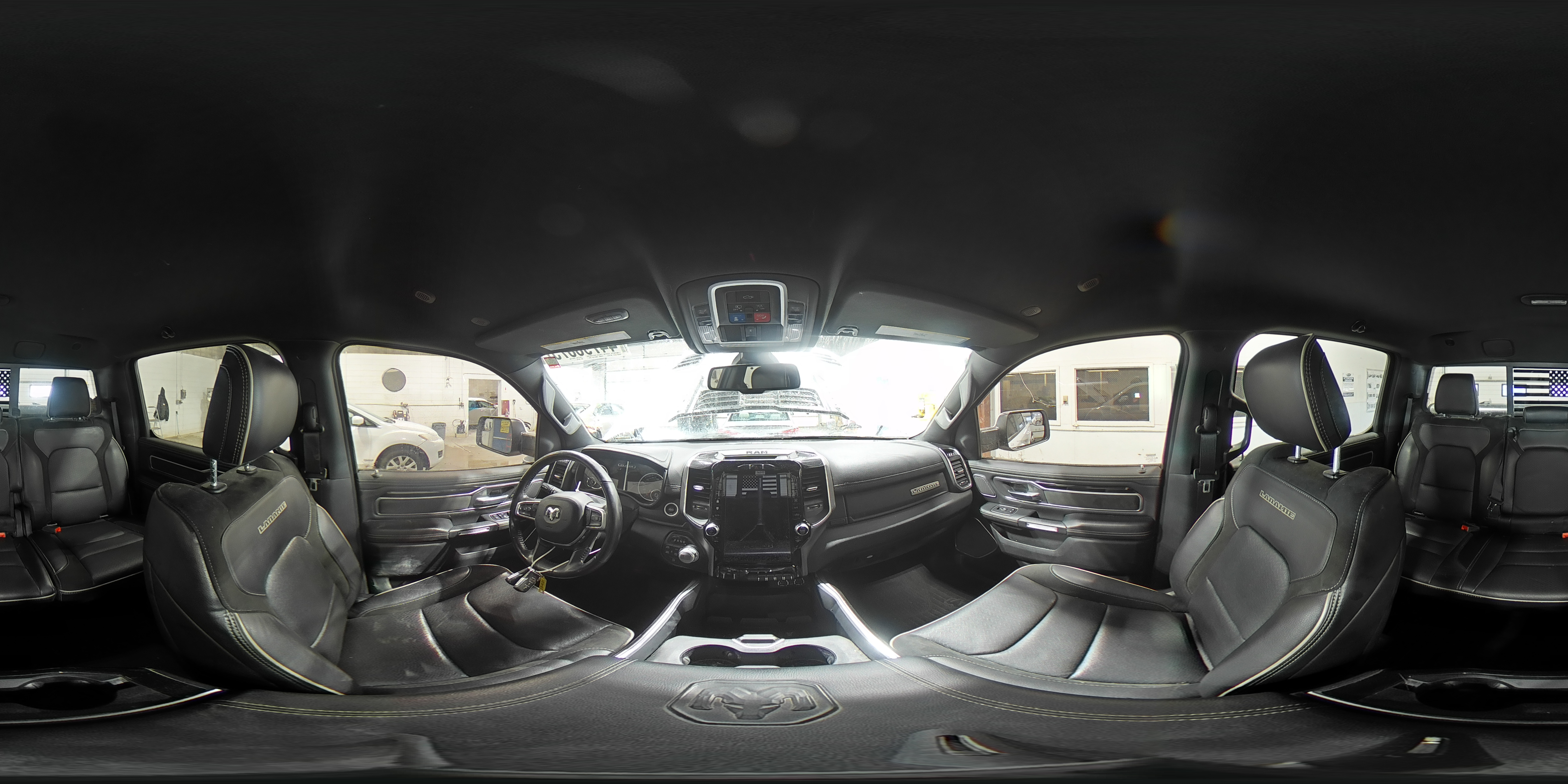 2020 RAM 1500 VIN 1C6SRFJT6LN376193 Copart auction photo, front end / rear end damage thumbnail 13