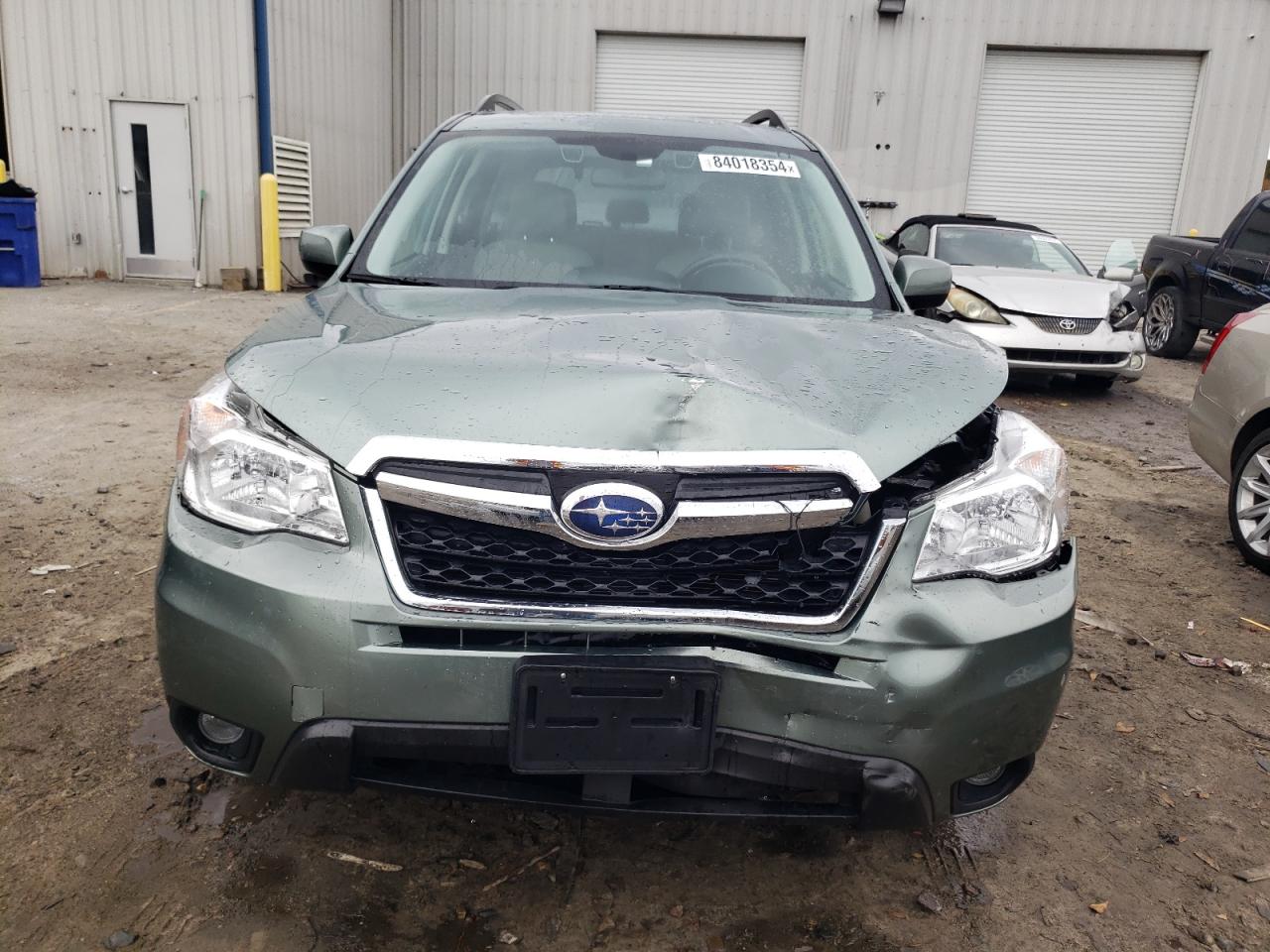 2016 Subaru Forester VIN JF2SJARC4GH476712 Copart auction photo, front end damage thumbnail 5