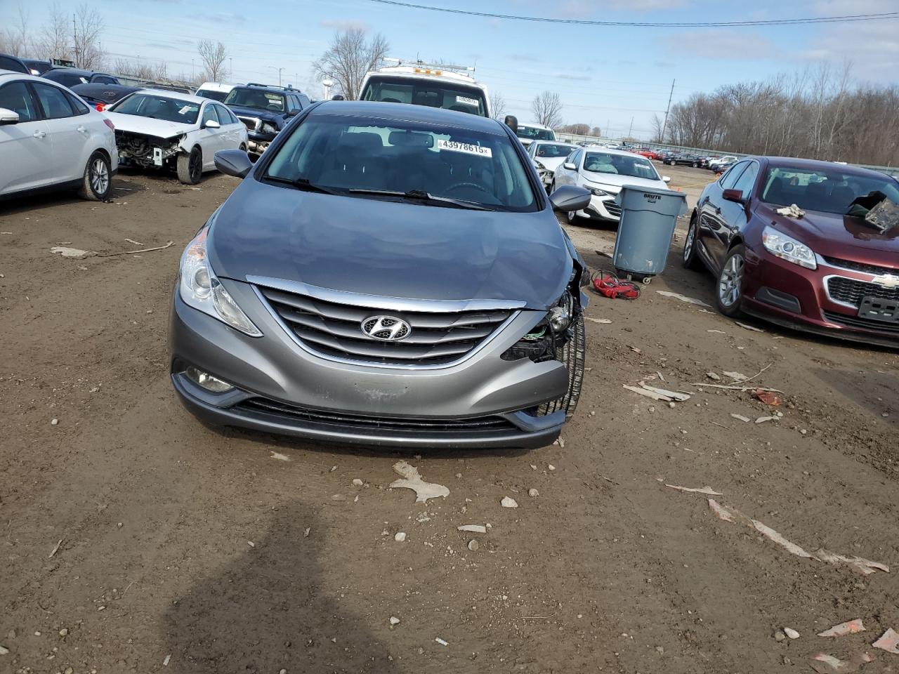 2013 Hyundai Sonata VIN 5NPEB4AC6DH646376 Copart auction photo, front end damage thumbnail 5