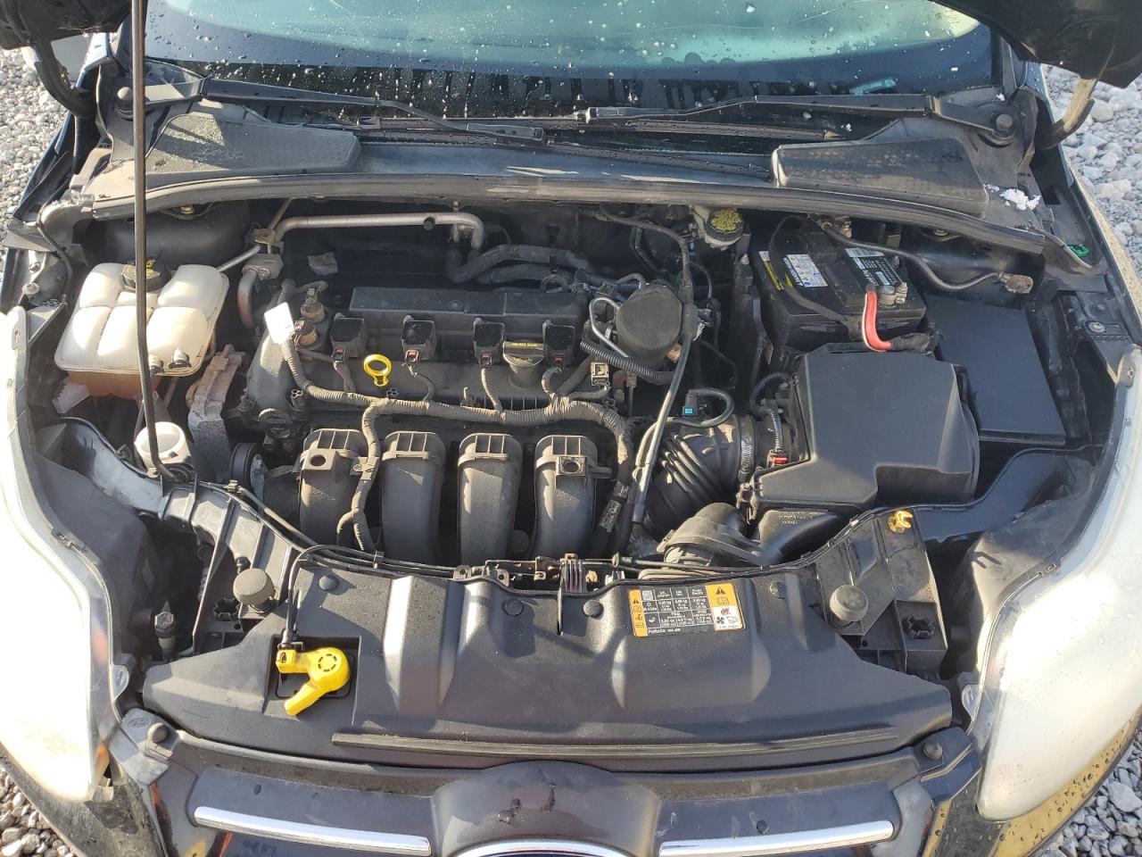 2014 Ford Focus VIN 1FADP3F27EL280938 Copart auction photo, side / front end damage thumbnail 12