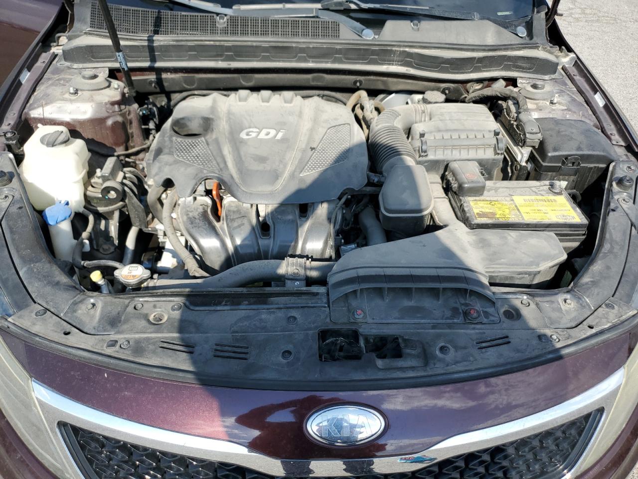 2013 KIA Optima VIN 5XXGN4A75DG229314 Copart auction photo, burn - interior damage thumbnail 11