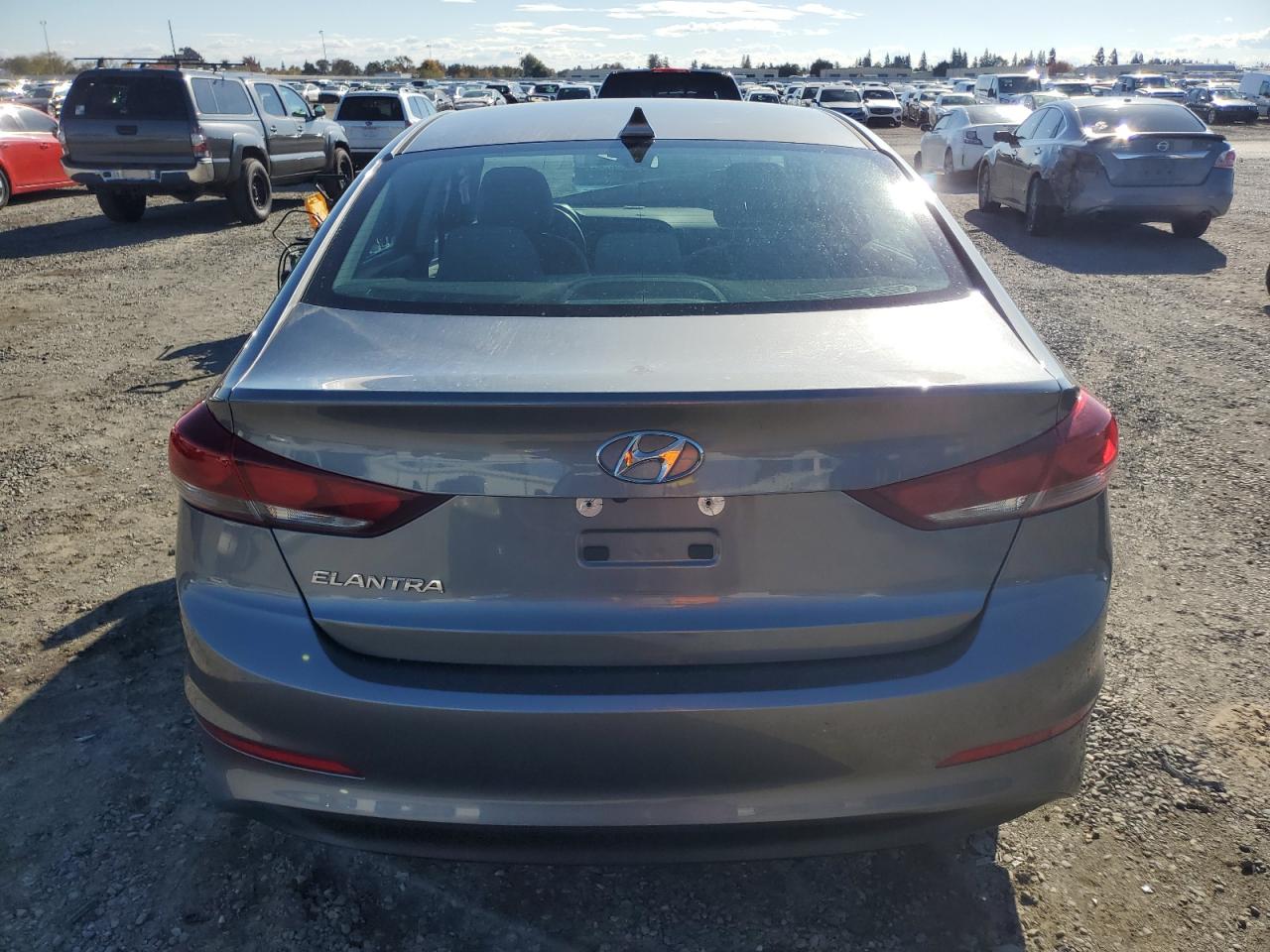 2018 Hyundai Elantra VIN 5NPD84LF9JH349194 Copart auction photo, front end damage thumbnail 6