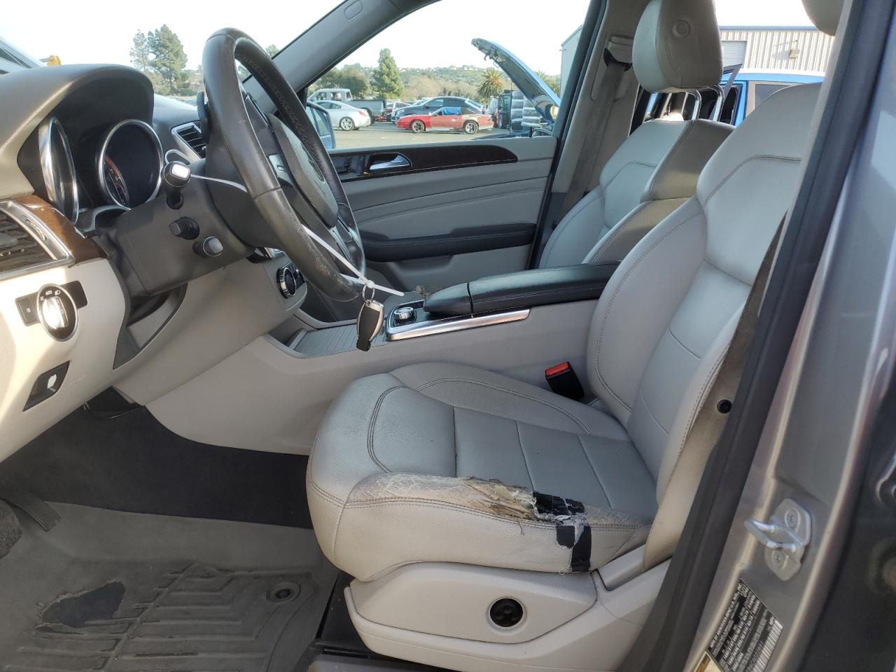 2012 Mercedes-Benz M-klasse VIN 4JGDA2EB6CA022891 Copart auction photo, front end damage thumbnail 7