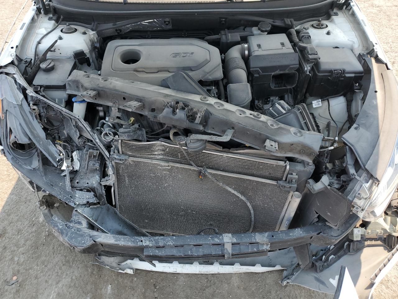 2018 Hyundai Sonata VIN 5NPE24AF2JH688257 Copart auction photo, front end damage thumbnail 12