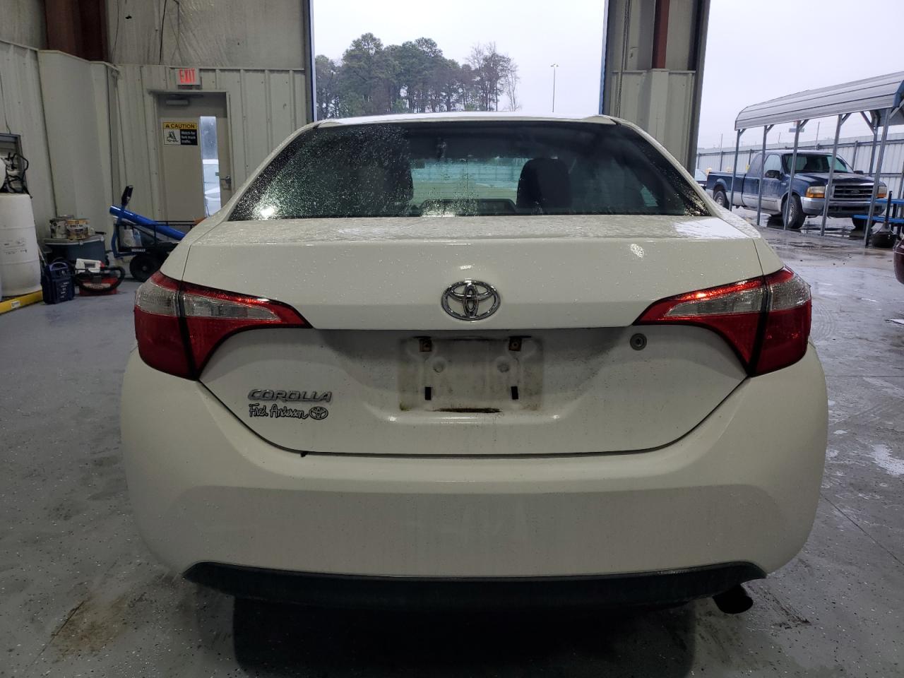2015 Toyota Corolla VIN 2T1BURHE7FC270486 Copart auction photo, front end / undercarriage damage thumbnail 6