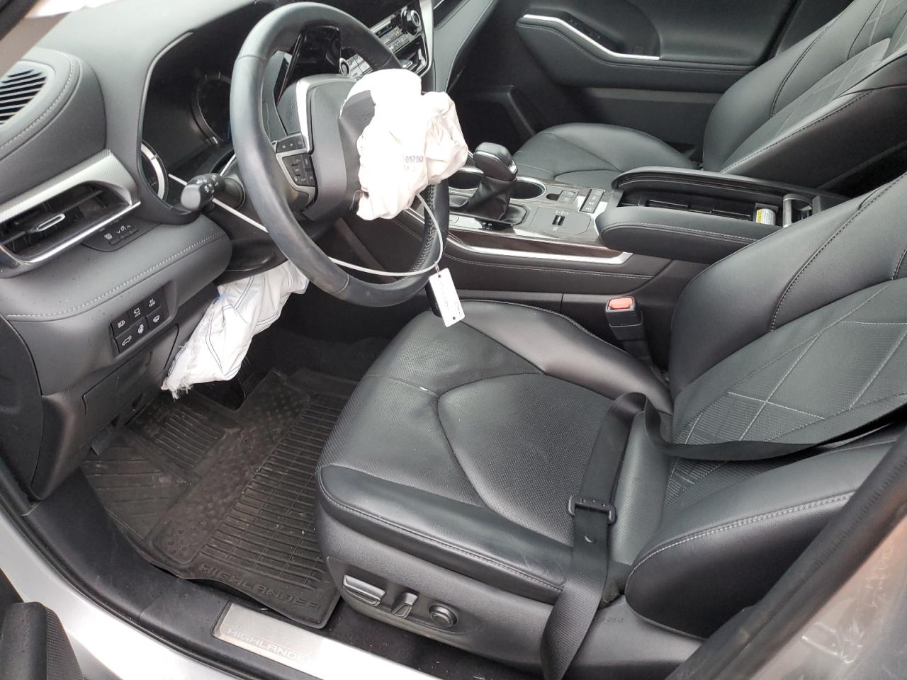 2022 Toyota Highlander VIN 5TDEBRCH2NS084378 Copart auction photo, front end damage thumbnail 7