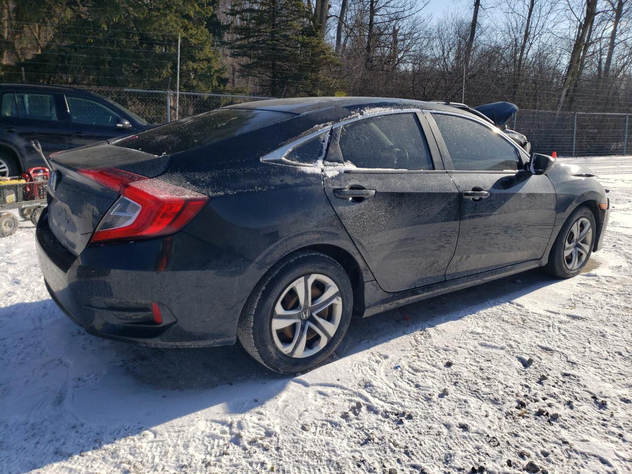 2016 Honda Civic VIN 19XFC2F55GE037417 Copart auction photo, front end damage thumbnail 3