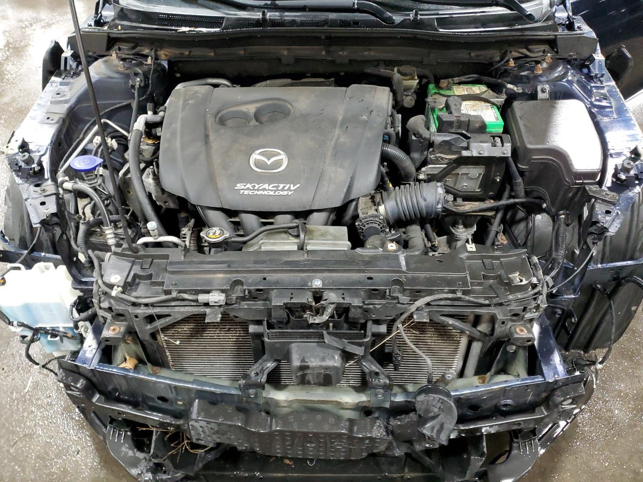 2014 Mazda 3 VIN 3MZBM1U70EM117377 Copart auction photo, front end damage thumbnail 12