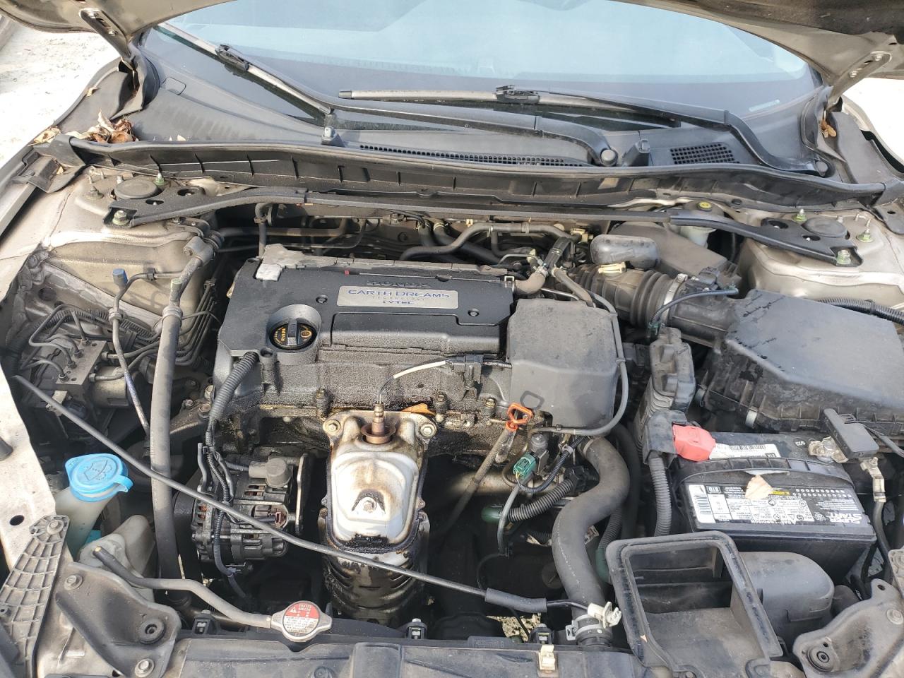 2014 Honda Accord VIN 1HGCR2F59EA009543 Copart auction photo, front end damage thumbnail 11