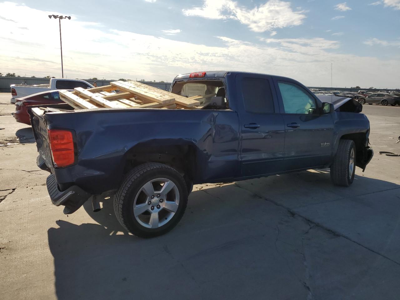2015 Chevrolet Silverado VIN 1GCRCREC9FZ173994 Copart auction photo, all over damage thumbnail 3