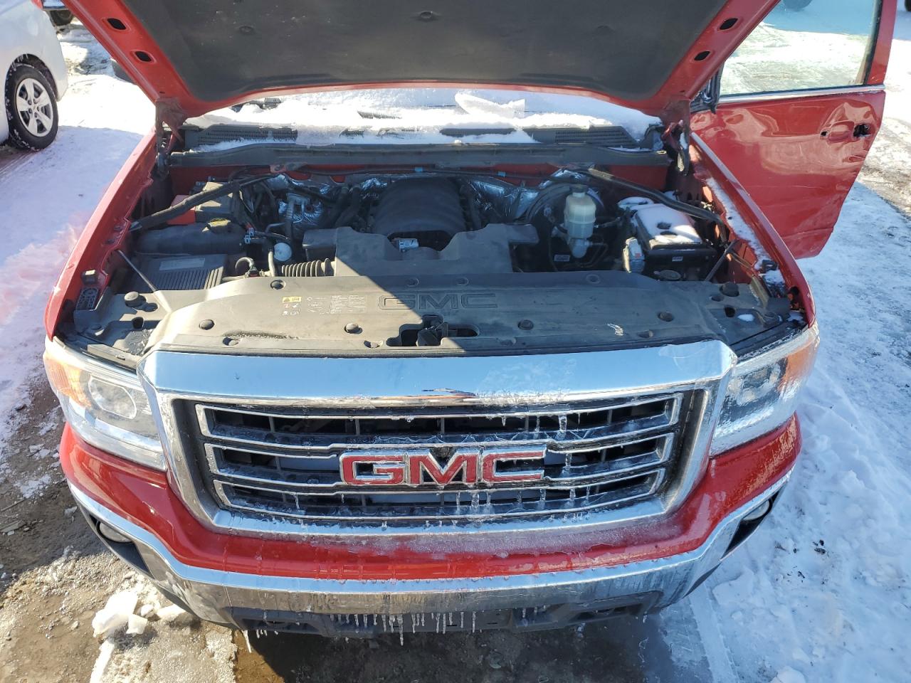 2015 GMC Sierra VIN 3GTU2UECXFG201544 Copart auction photo, all over damage thumbnail 11