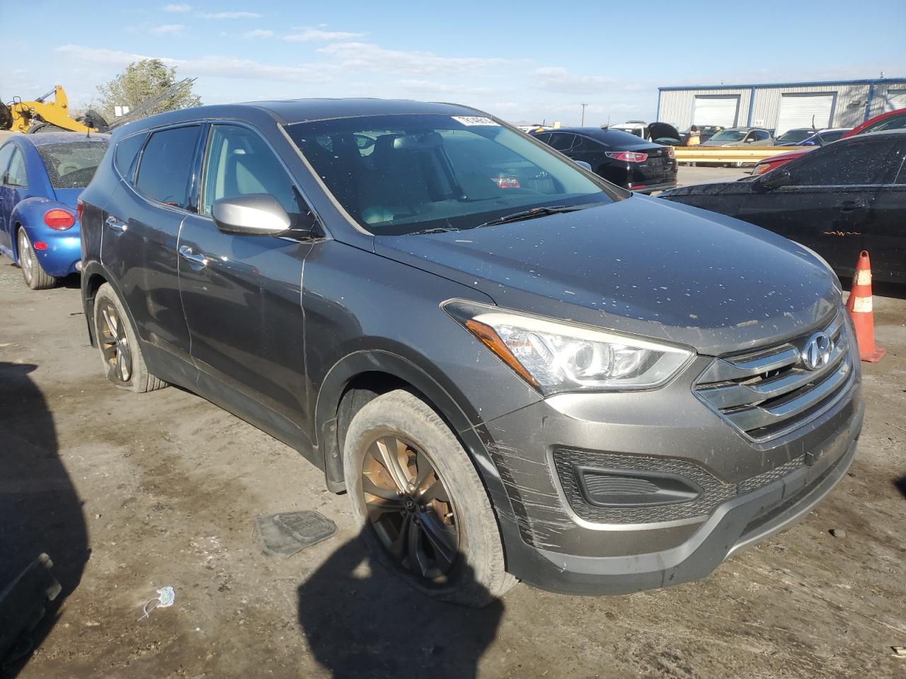 2014 Hyundai Santa Fe VIN 5XYZTDLB5EG159312 Copart auction photo, minor dent/scratches / vandalism damage thumbnail 4
