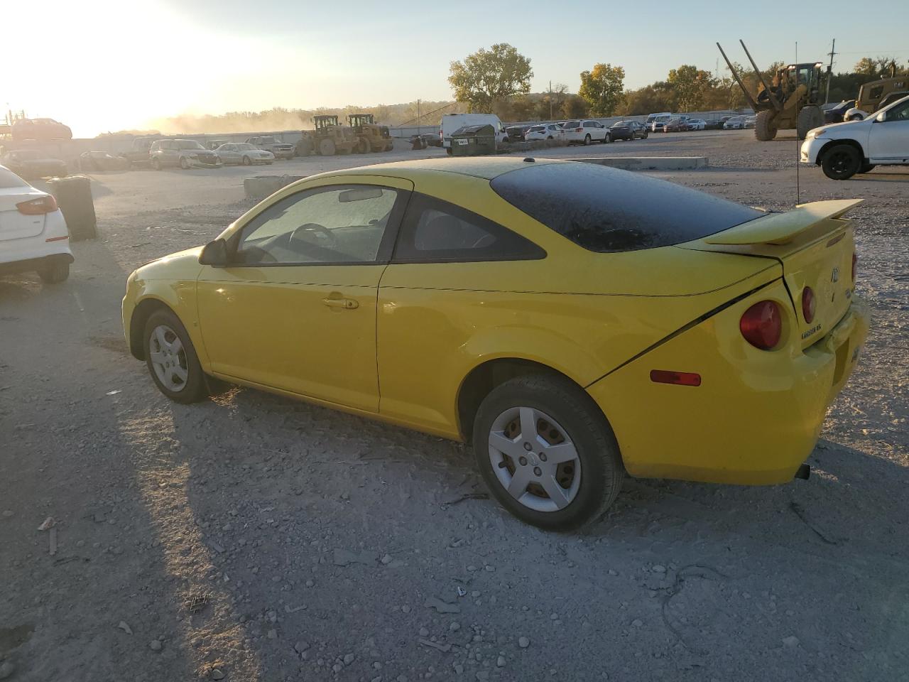2008 Chevrolet Cobalt VIN 1G1AK18F987256453 Copart auction photo, front end / rear end damage thumbnail 2