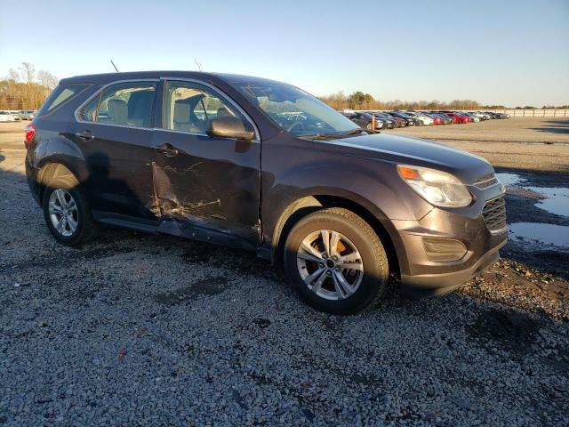 2016 Chevrolet Equinox VIN 2GNFLEEK3G6165896 Copart auction photo, side damage thumbnail 4