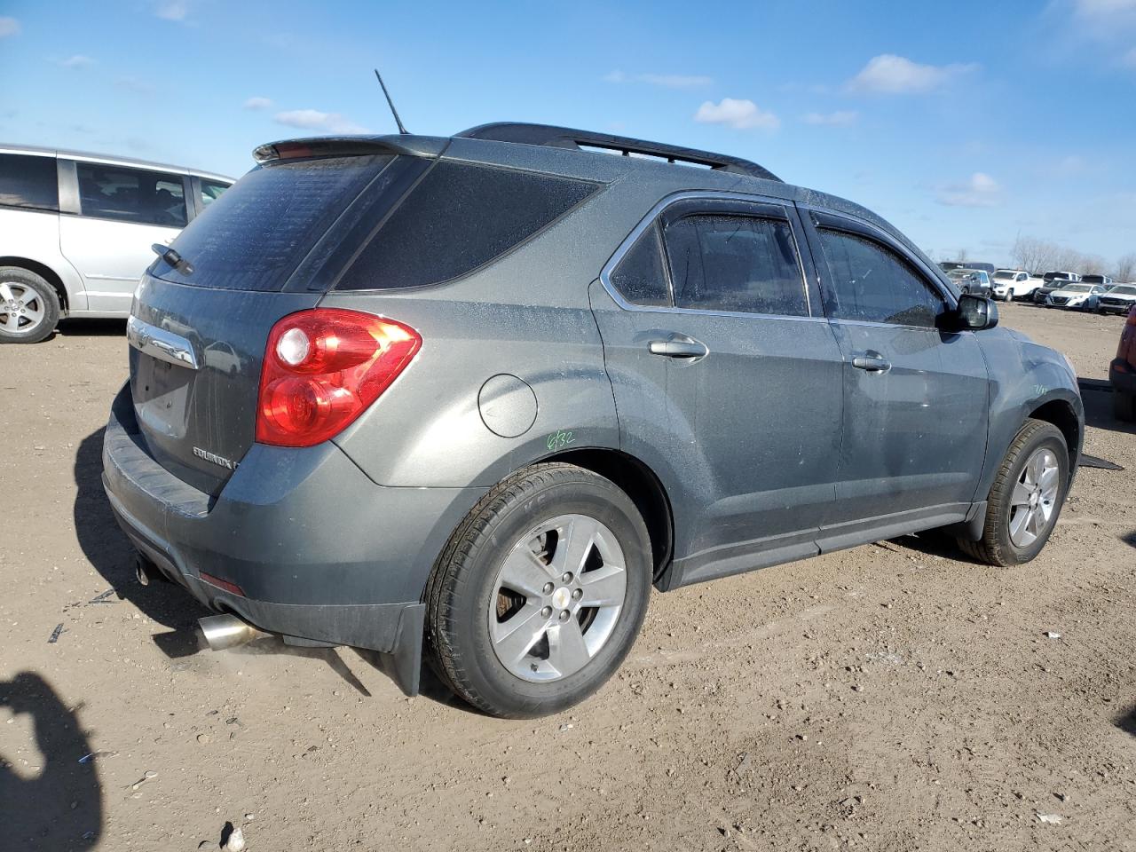 2013 Chevrolet Equinox VIN 2GNFLDE33D6249263 Copart auction photo, rear end damage thumbnail 3