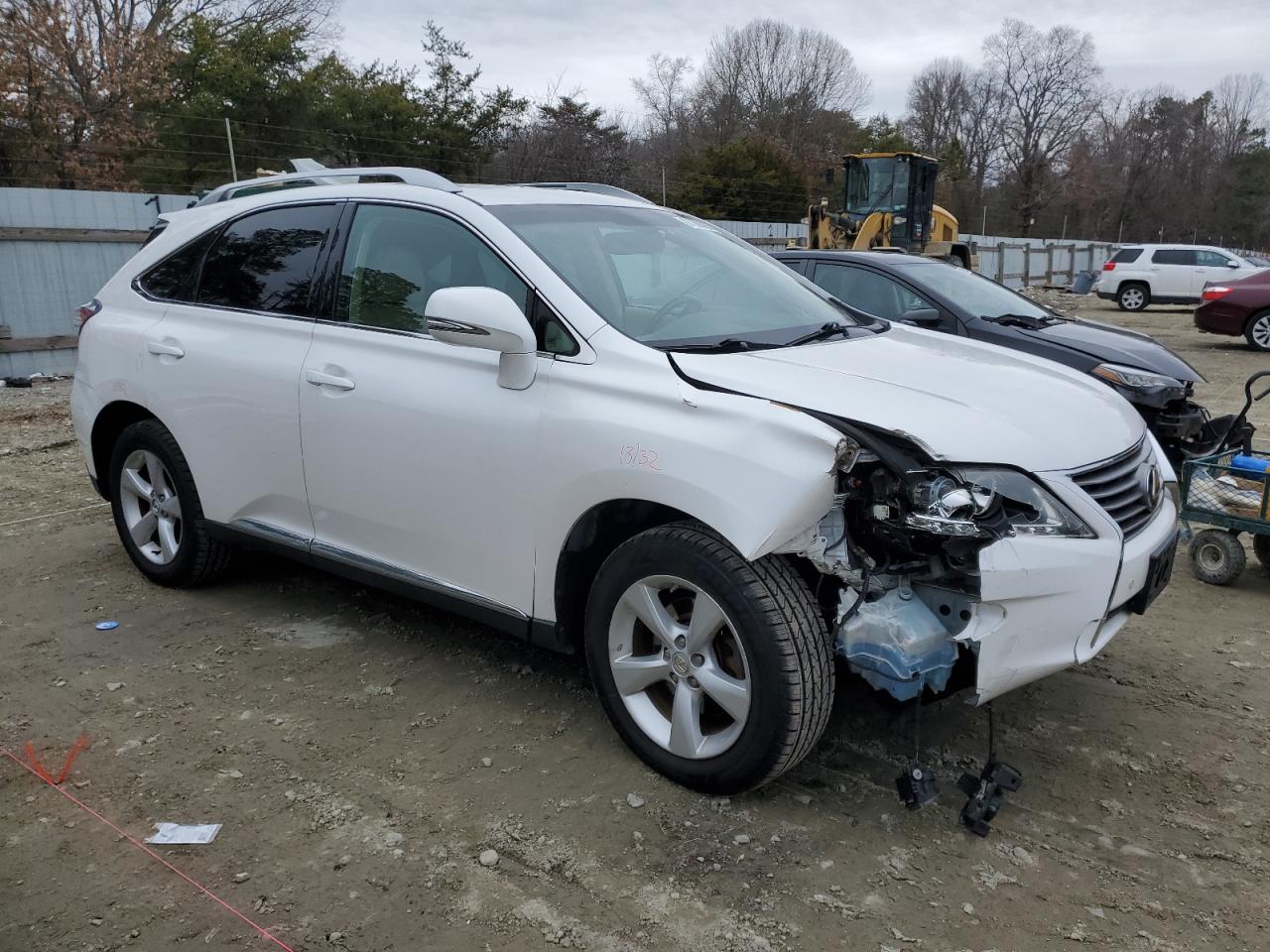 2015 Lexus RX VIN 2T2BK1BA1FC273974 Copart auction photo, front end / minor dent/scratches damage thumbnail 4