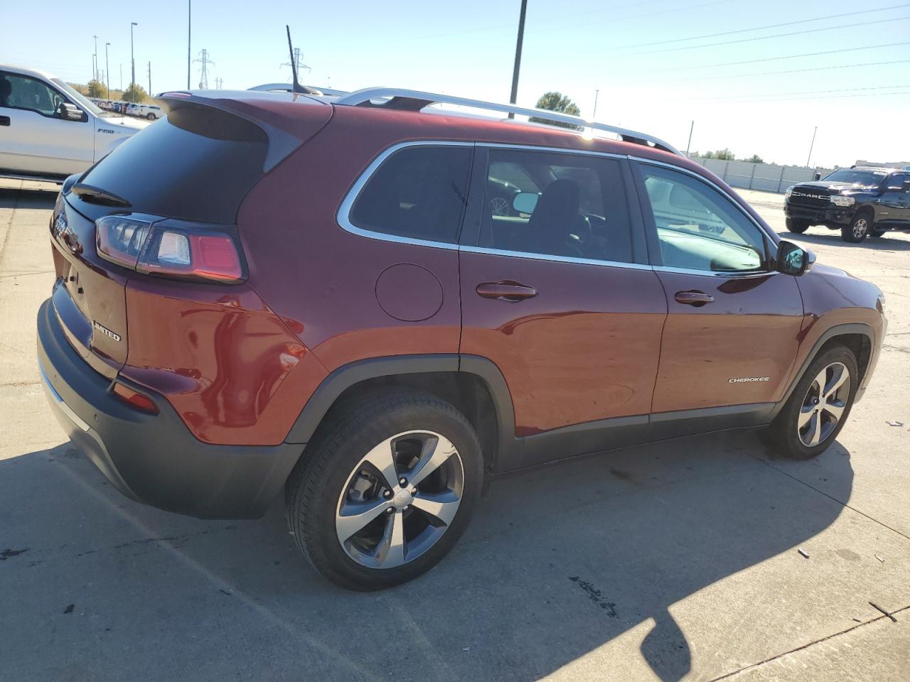 2019 Jeep Grand Cherokee VIN 1C4PJLDB2KD278287 Copart auction photo, hail / minor dent/scratches damage thumbnail 3