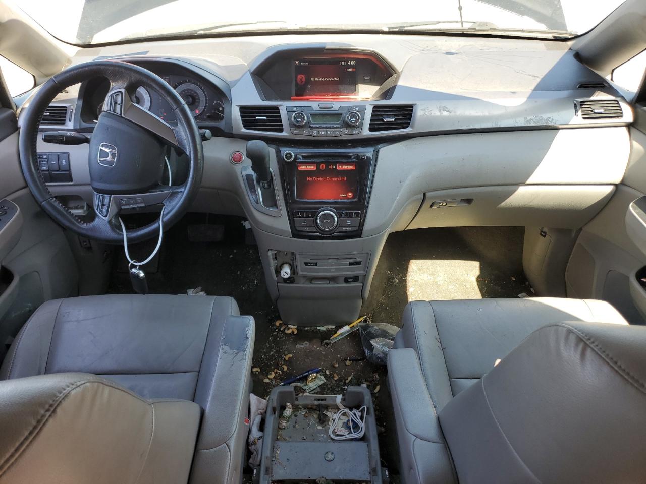 2015 Honda Odyssey VIN 5FNRL5H65FB058782 Copart auction photo, rear end damage thumbnail 8