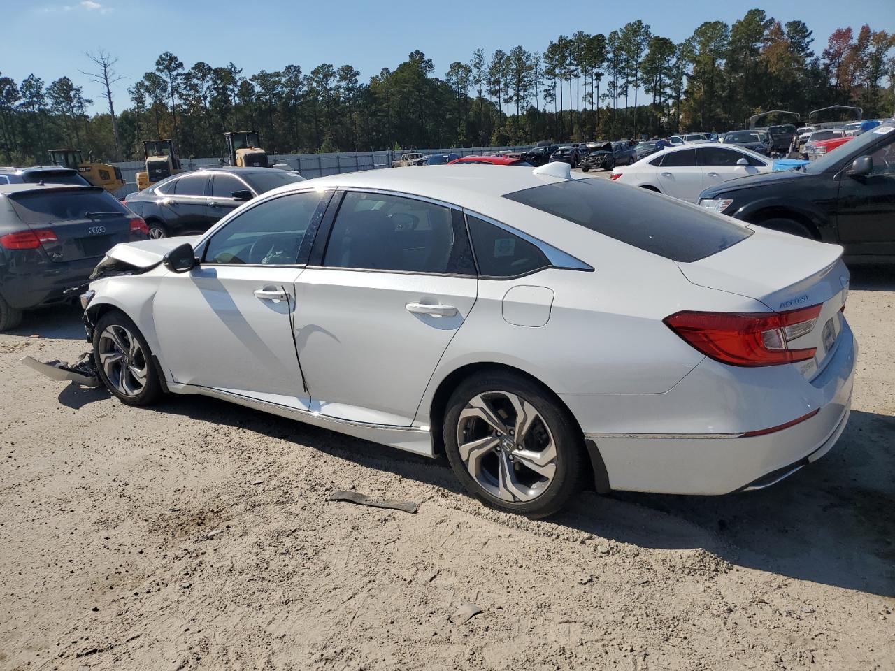 2019 Honda Accord VIN 1HGCV1F56KA171065 Copart auction photo, front end damage thumbnail 2