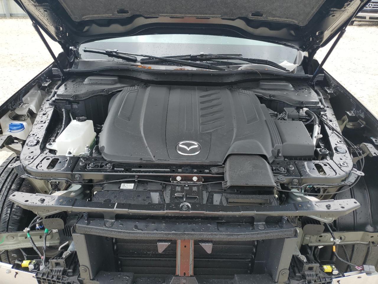 2024 Mazda CX-90 VIN JM3KKBHDXR1186344 Copart auction photo, front end / side damage thumbnail 11