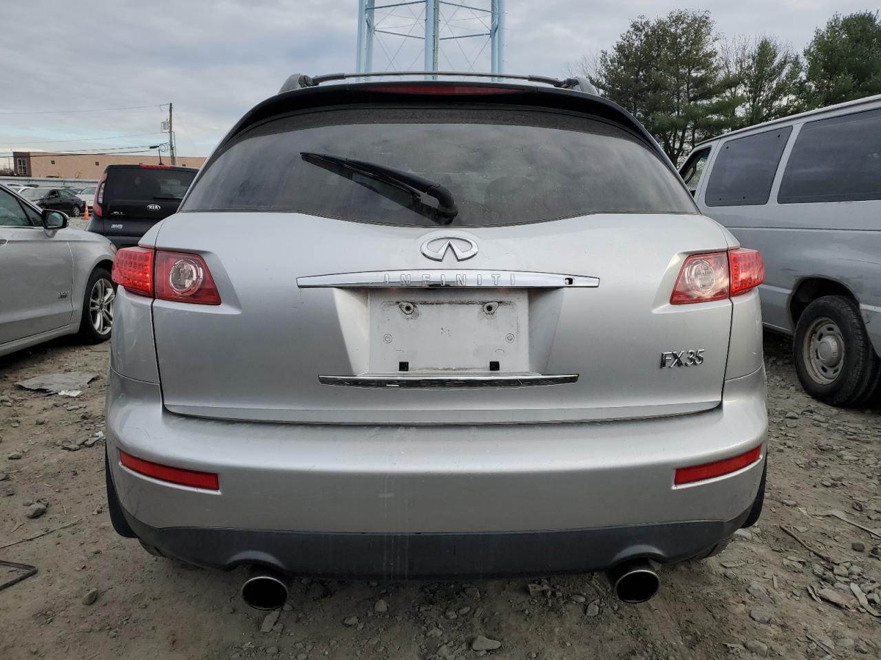 2006 Infiniti FX VIN JNRAS08WX6X203226 Copart auction photo, front end damage thumbnail 6