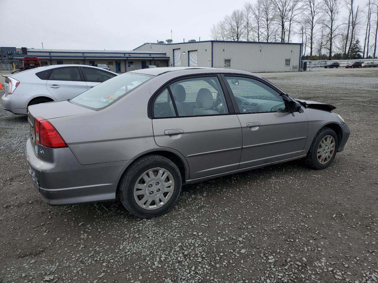 2005 Honda Civic VIN JHMES16575S006297 Copart auction photo, front end damage thumbnail 3
