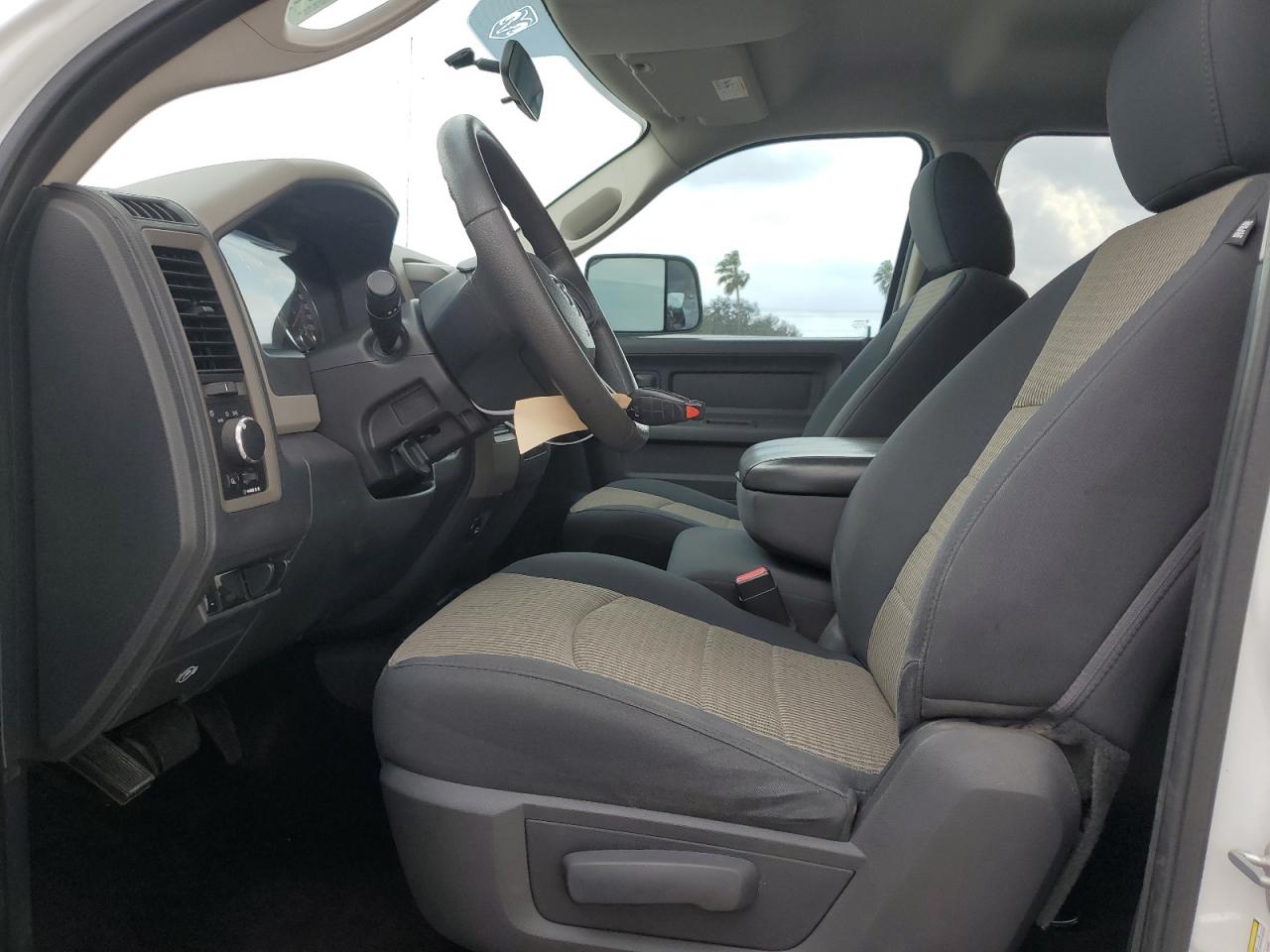 2012 Dodge RAM VIN 3C6UD5HL7CG226173 Copart auction photo, front end / rear end damage thumbnail 7