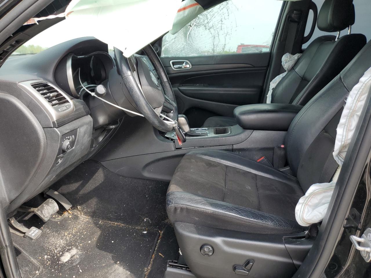 2020 Jeep Grand Cherokee VIN 1C4RJEAGXLC203171 Copart auction photo, front end / side damage thumbnail 7