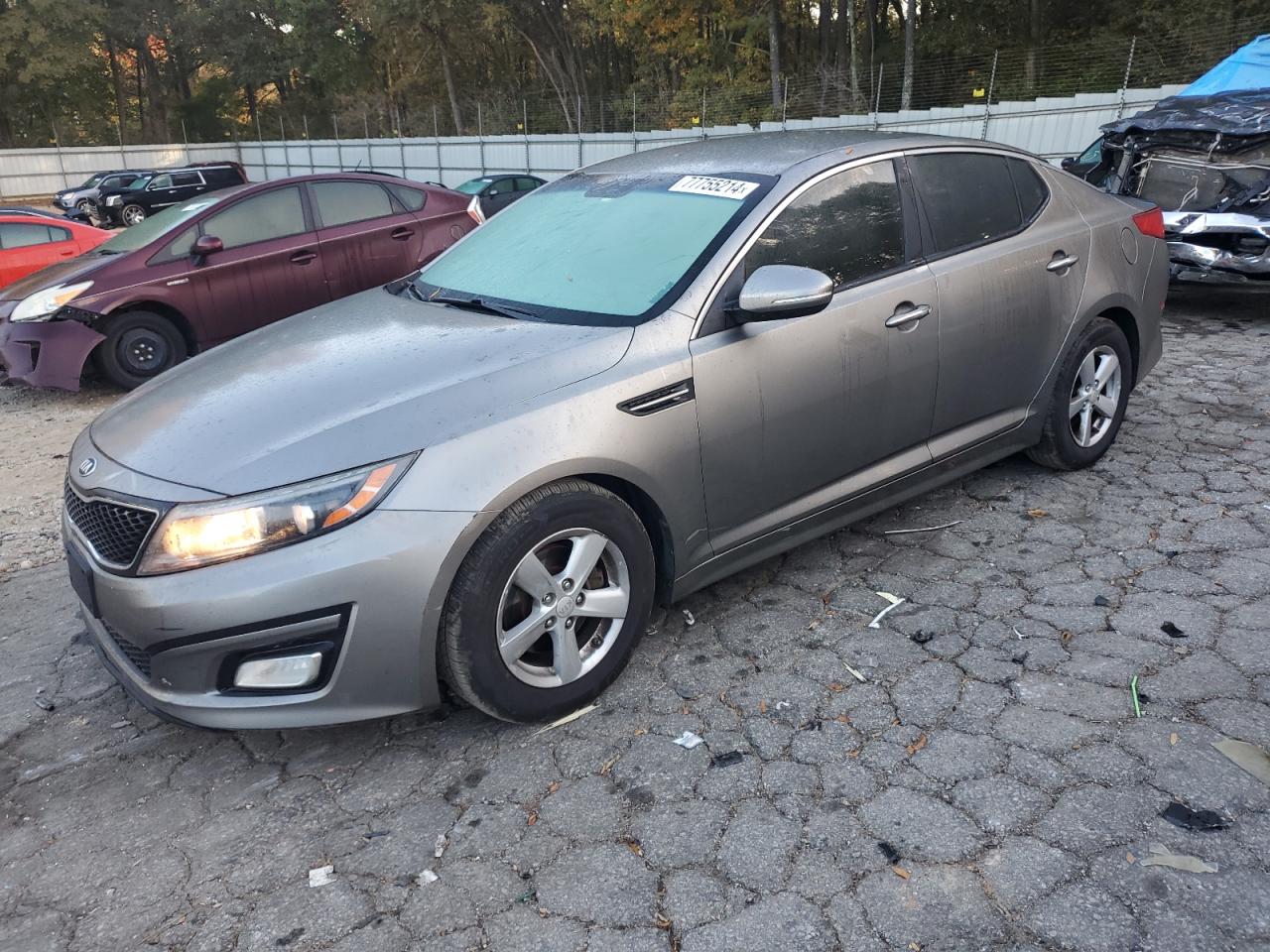 2014 KIA Optima VIN 5XXGM4A72EG282430
