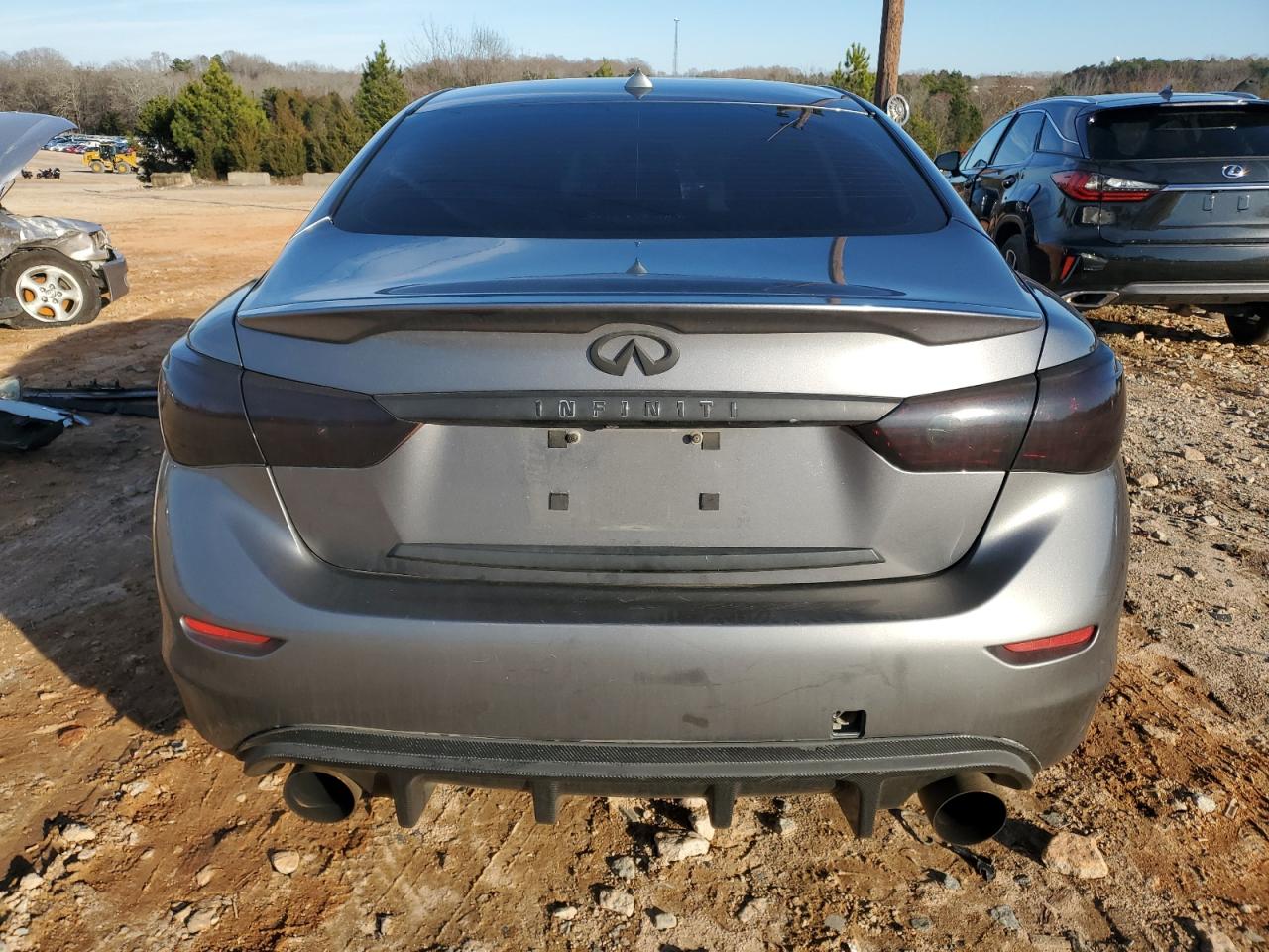 2014 Infiniti Q50 VIN JN1BV7AR9EM700294 Copart auction photo, all over / damage history damage thumbnail 6