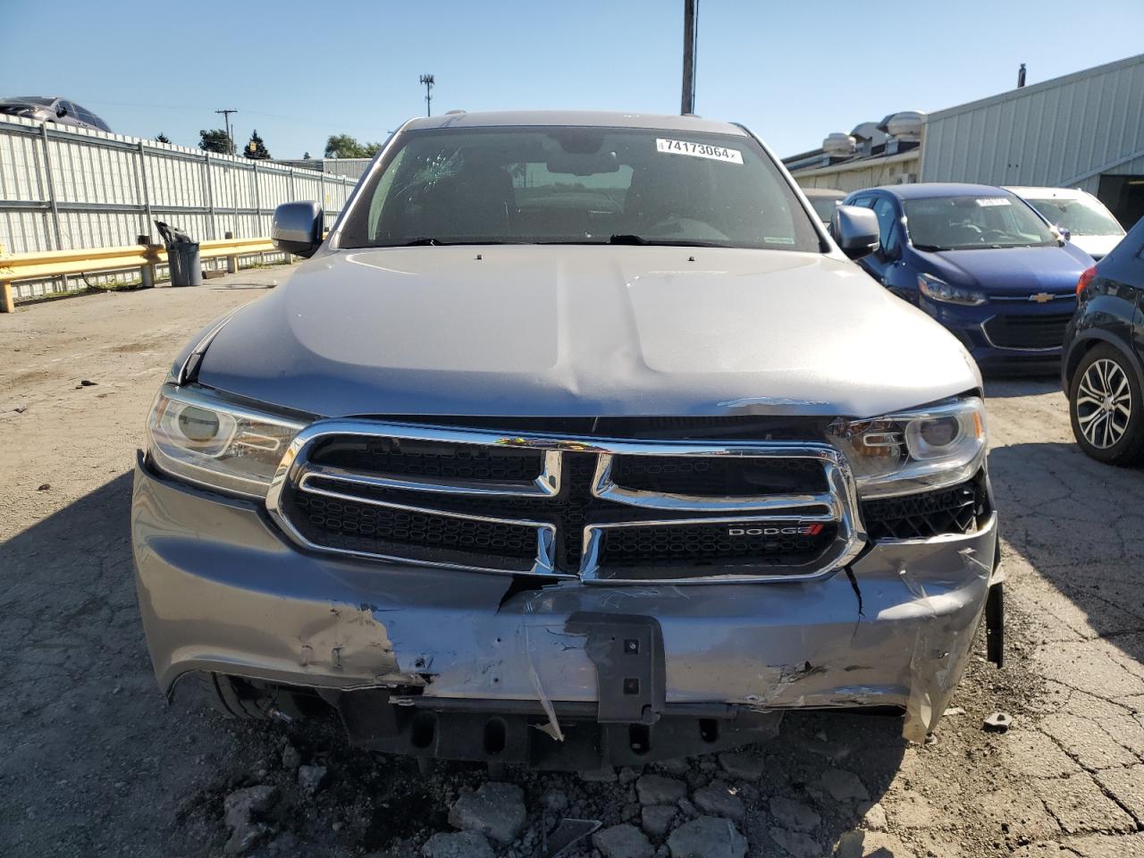 2016 Dodge Durango VIN 1C4RDHDG0GC360122 Copart auction photo, front end / minor dent/scratches damage thumbnail 5