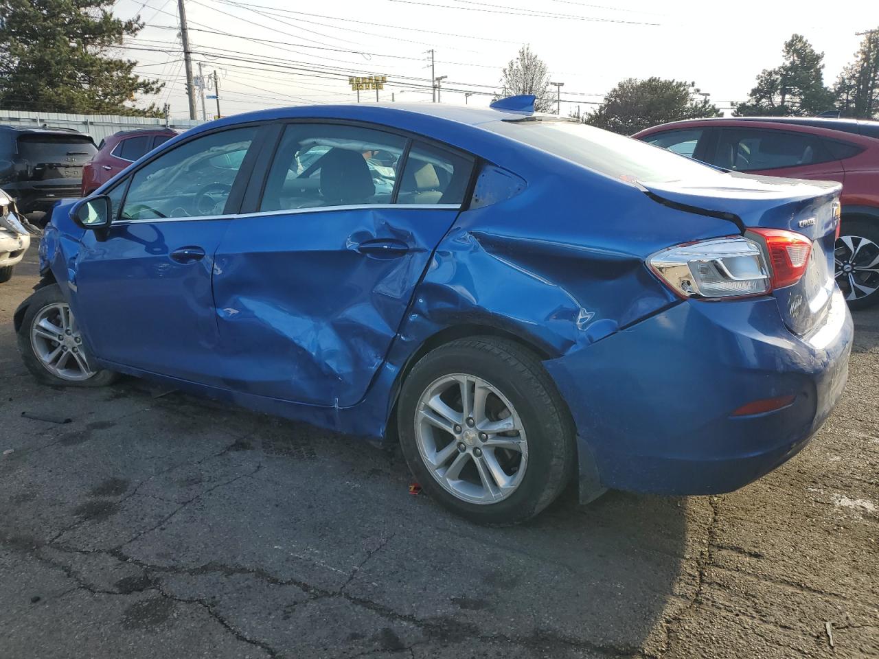 2016 Chevrolet Cruze VIN 1G1BE5SM7G7325939 Copart auction photo, all over damage thumbnail 2
