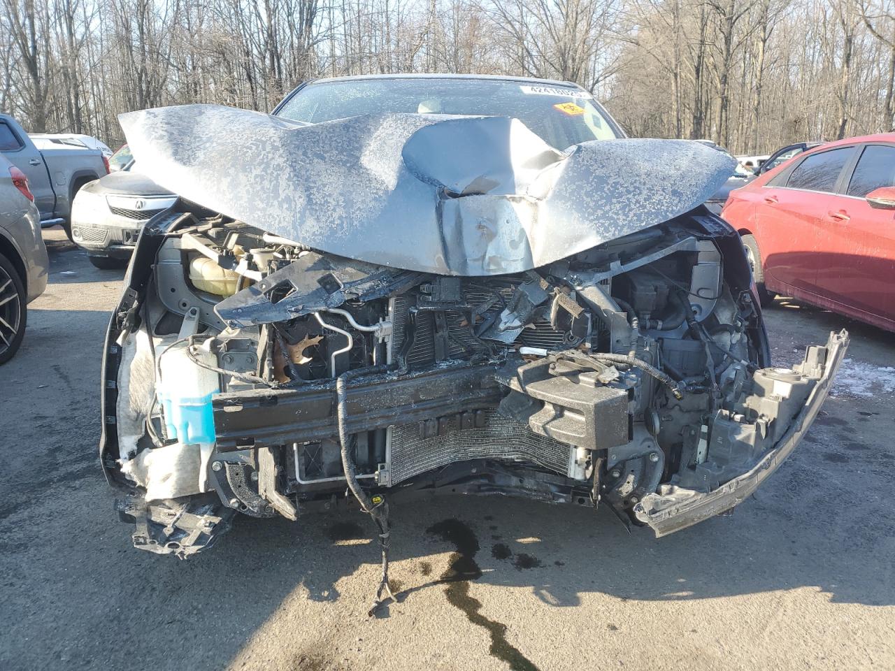 2019 Nissan Rogue VIN JN1BJ1CP7KW239617 Copart auction photo, front end damage thumbnail 5