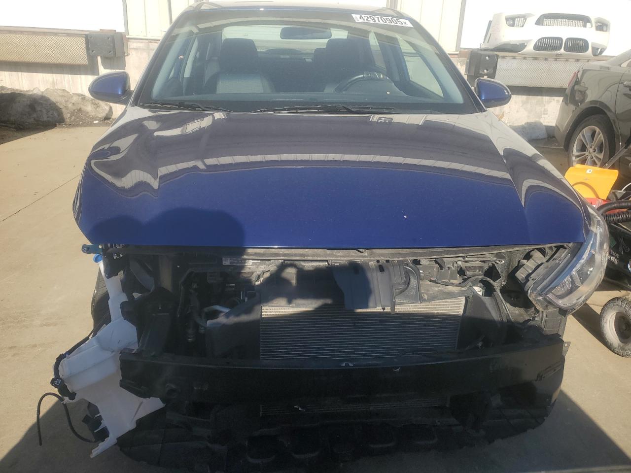 2022 Hyundai Accent VIN 3KPC24A6XNE167577 Copart auction photo, front end damage thumbnail 5