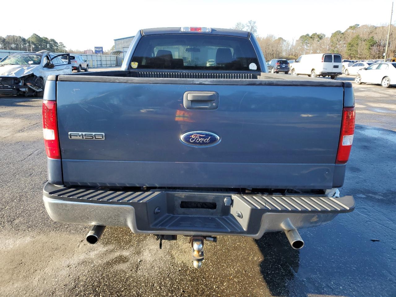 2006 Ford F-150 VIN 1FTPX12506NA62695 Copart auction photo, front end / rear end damage thumbnail 6