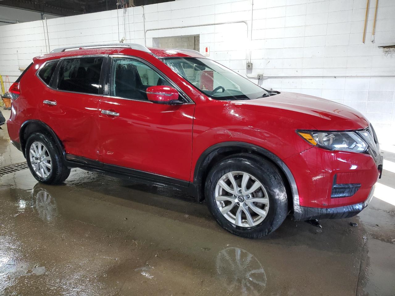2017 Nissan Rogue VIN 5N1AT2MV8HC876351 Copart auction photo, side damage thumbnail 4