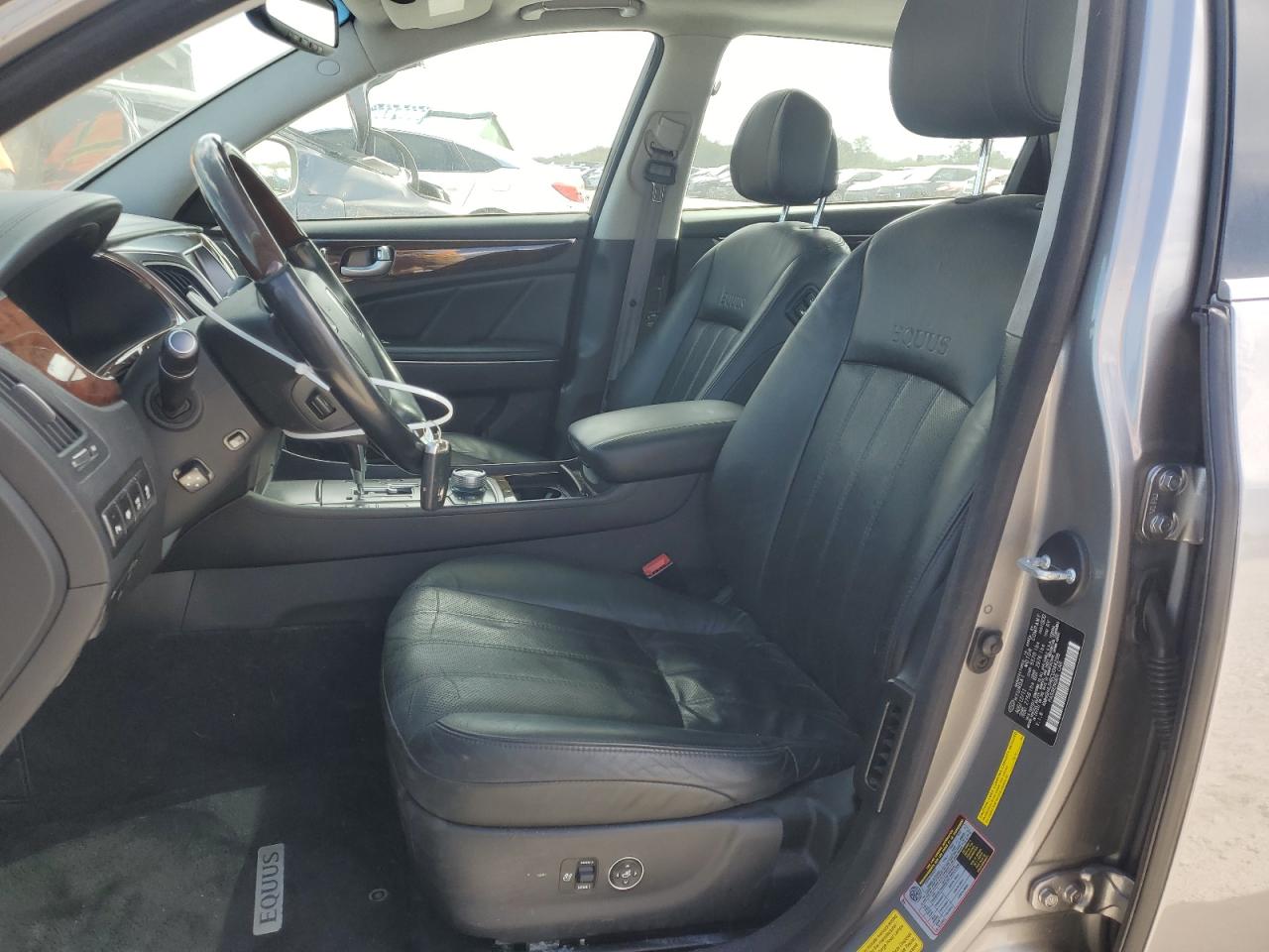 2012 Hyundai Equus VIN KMHGH4JH6CU046296 Copart auction photo, minor dent/scratches damage thumbnail 7