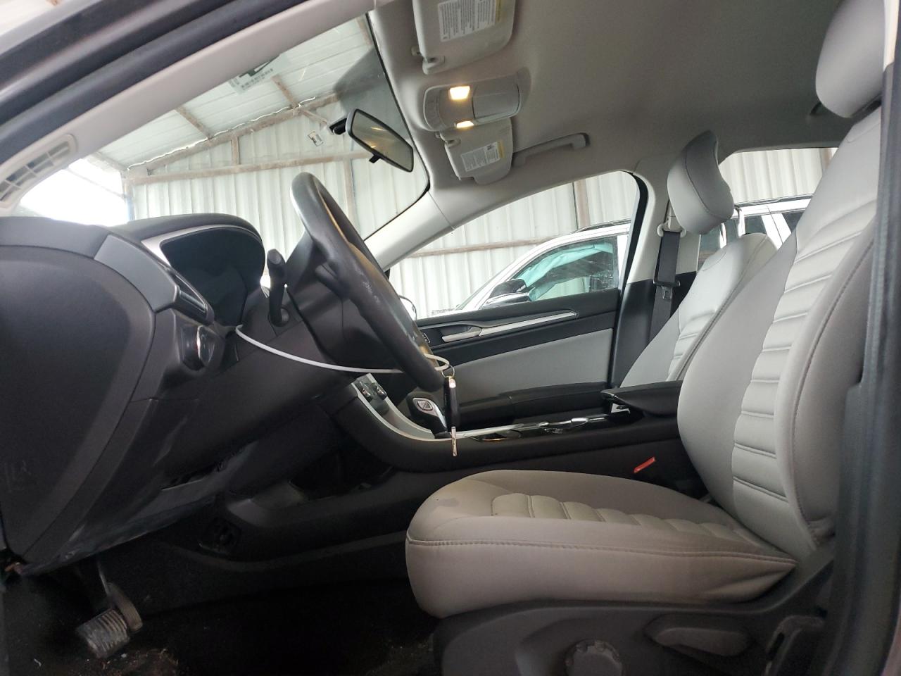 2014 Ford Fusion VIN 3FA6P0G7XER363248 Copart auction photo, side / front end damage thumbnail 7