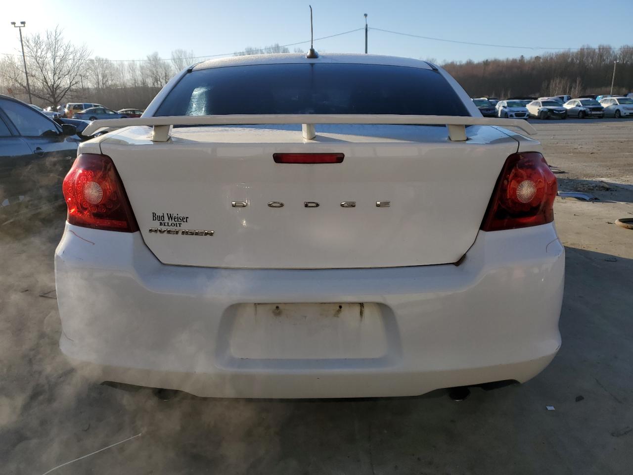 2012 Dodge Avenger VIN 1C3CDZEG1CN150772 Copart auction photo, front end damage thumbnail 6