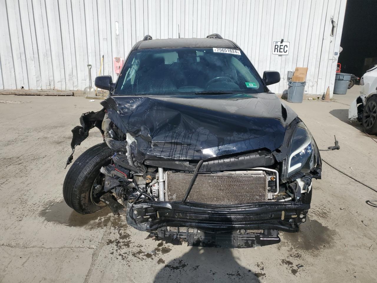 2012 Chevrolet Equinox VIN 2GNFLEE50C6254328 Copart auction photo, front end / side damage thumbnail 5