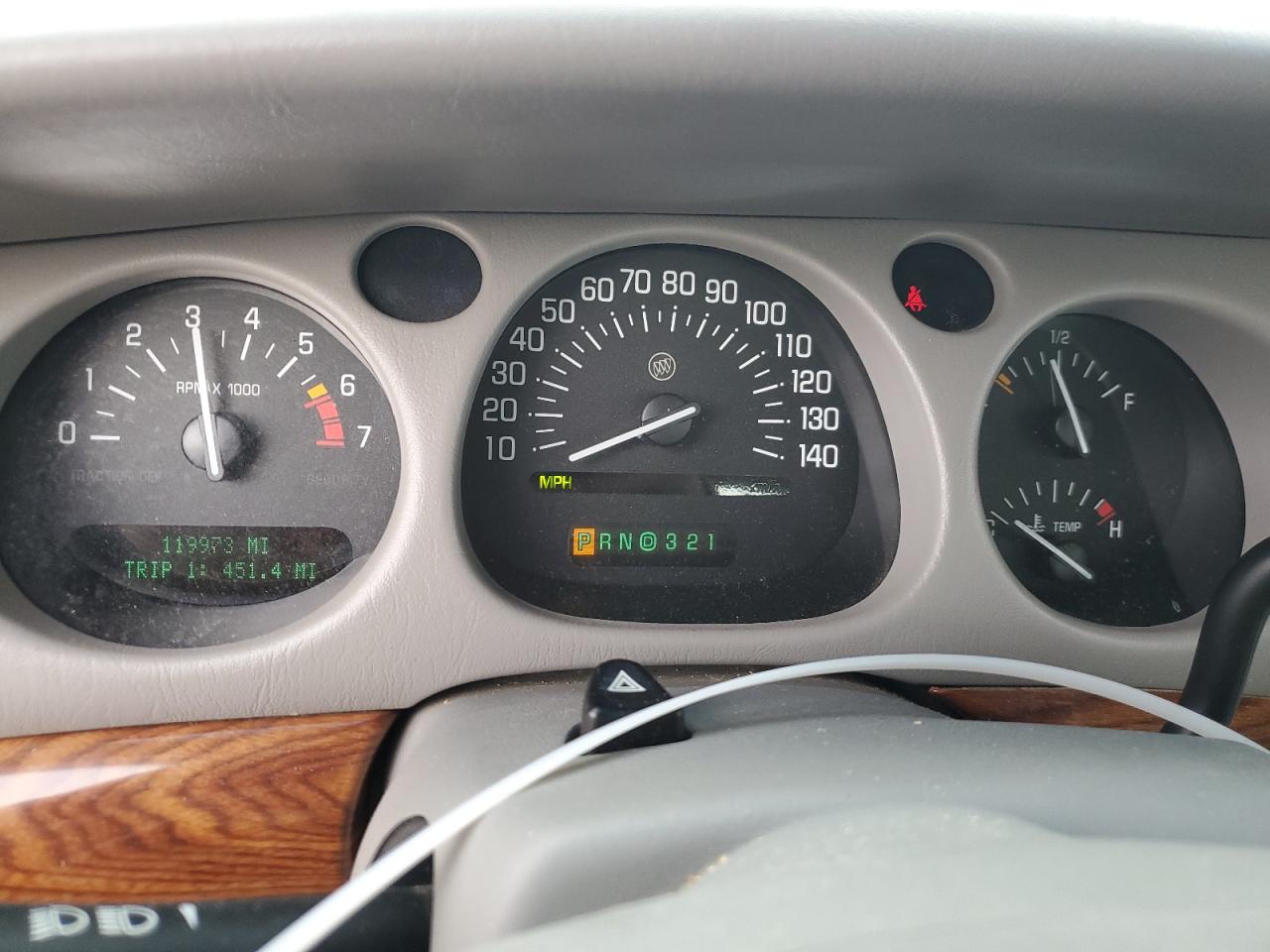 2002 Buick LeSabre VIN 1G4HP54K124224652 Copart auction photo, front end damage thumbnail 9