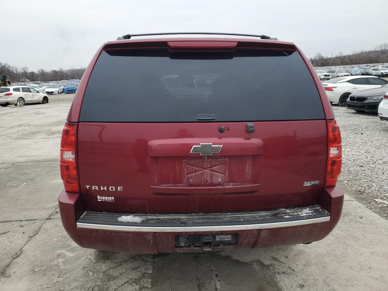 2011 Chevrolet Tahoe VIN 1GNSKCE03BR129594 Copart auction photo, side damage thumbnail 6