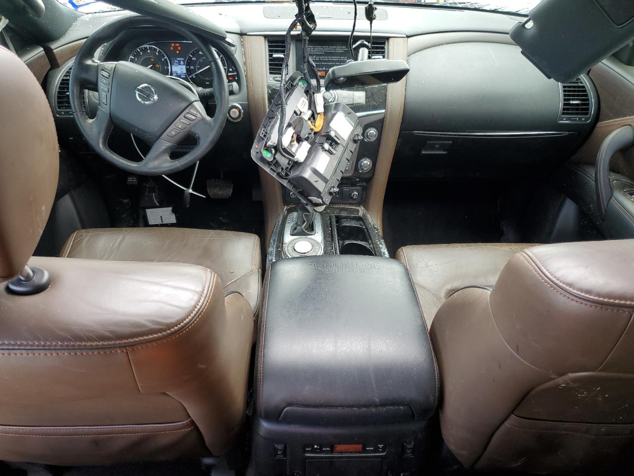 2019 Nissan Armada VIN JN8AY2NF3K9350649 Copart auction photo, all over damage thumbnail 8