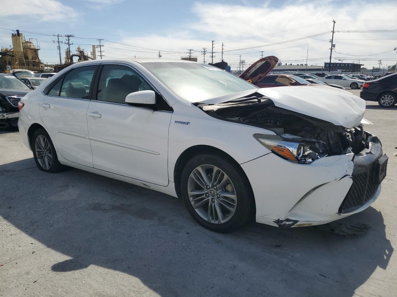 2015 Toyota Camry VIN 4T1BD1FK3FU158874 Copart auction photo, front end damage thumbnail 4