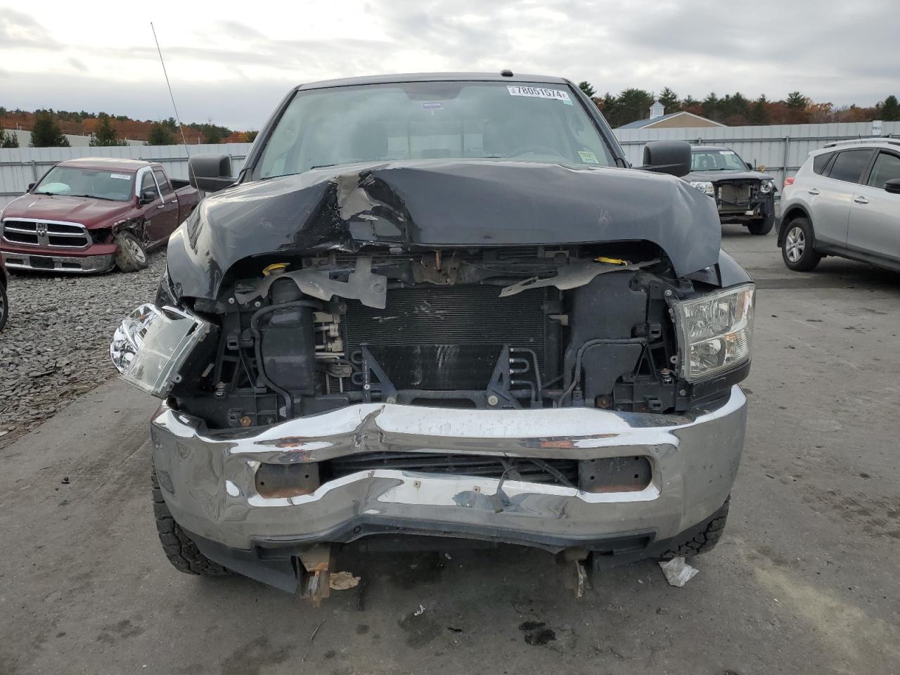 2014 RAM 2500 VIN 3C6TR5DT7EG199207 Copart auction photo, front end damage thumbnail 5