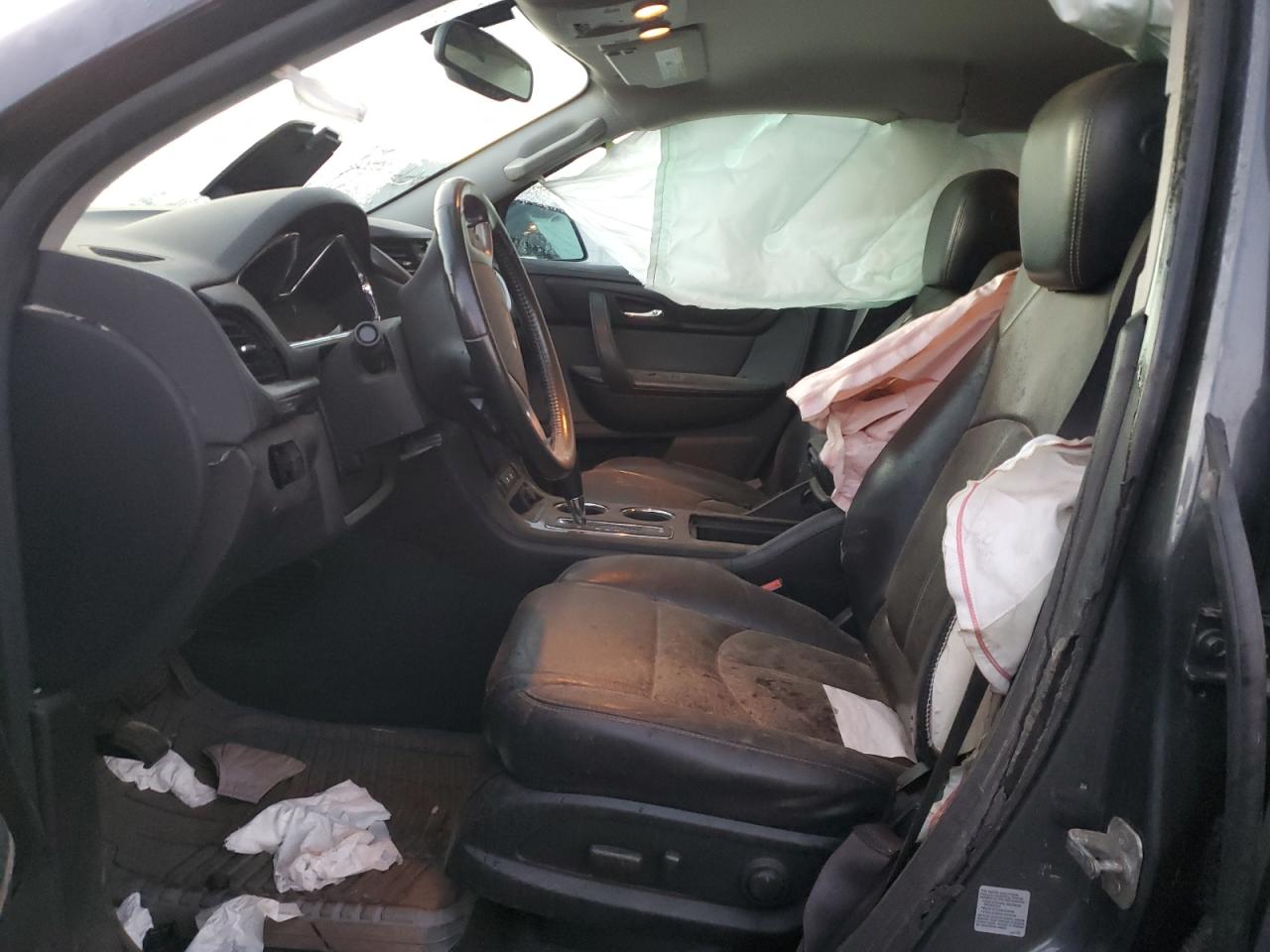2013 Chevrolet Traverse VIN 1GNKVJKD0DJ126060 Copart auction photo, side / rear end damage thumbnail 7