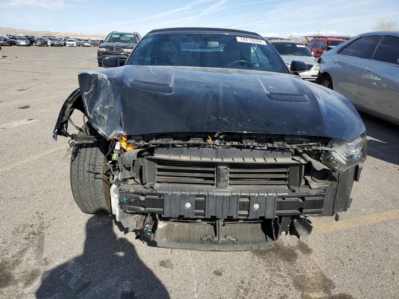 2020 Ford Mustang VIN 1FATP8UHXL5134387 Copart auction photo, front end damage thumbnail 5